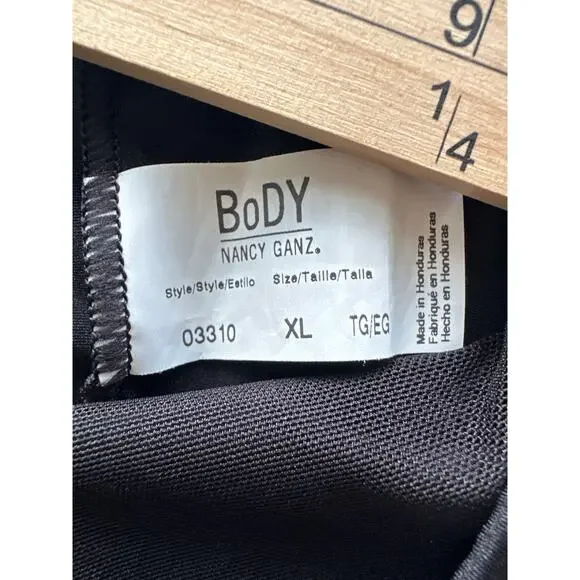 Nancy Ganz 🌿Body Shapewear Cami Tank Top Black Size XL Slimming Control - Picture 2 of 8